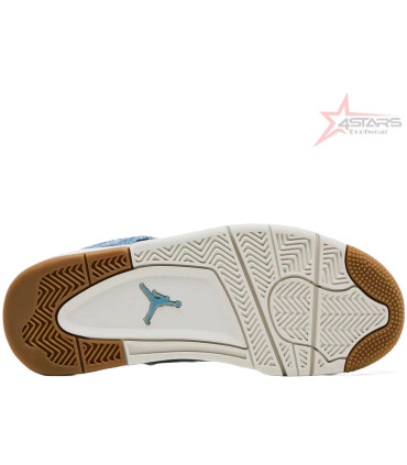 Air Jordan 4 Retro TEX Denim Worn Blue
