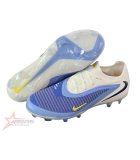 Nike Phantom GX 6 Elite Low FG Firm Ground Soccer Cleats - Blue/White/Black