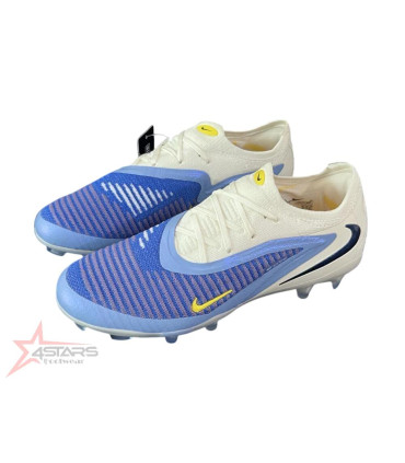 Nike Phantom GX 6 Elite Low FG Firm Ground Soccer Cleats - Blue/White/Black