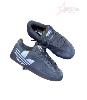 Adidas Campus 00s Black Gum Oversized Logo