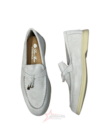 Loro Piana Suede Loafers