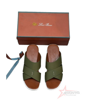 Loro Piana Men's Leather Sandals