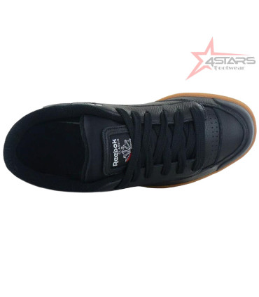 Reebok Classic Club C Bulc Leather Men's Sneakers - Black