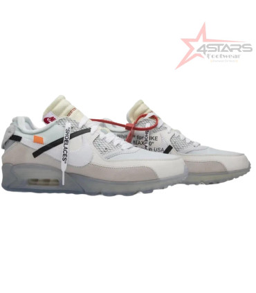 Nike Air Max 90 x OFF WHITE The Ten Sail Grey Ice