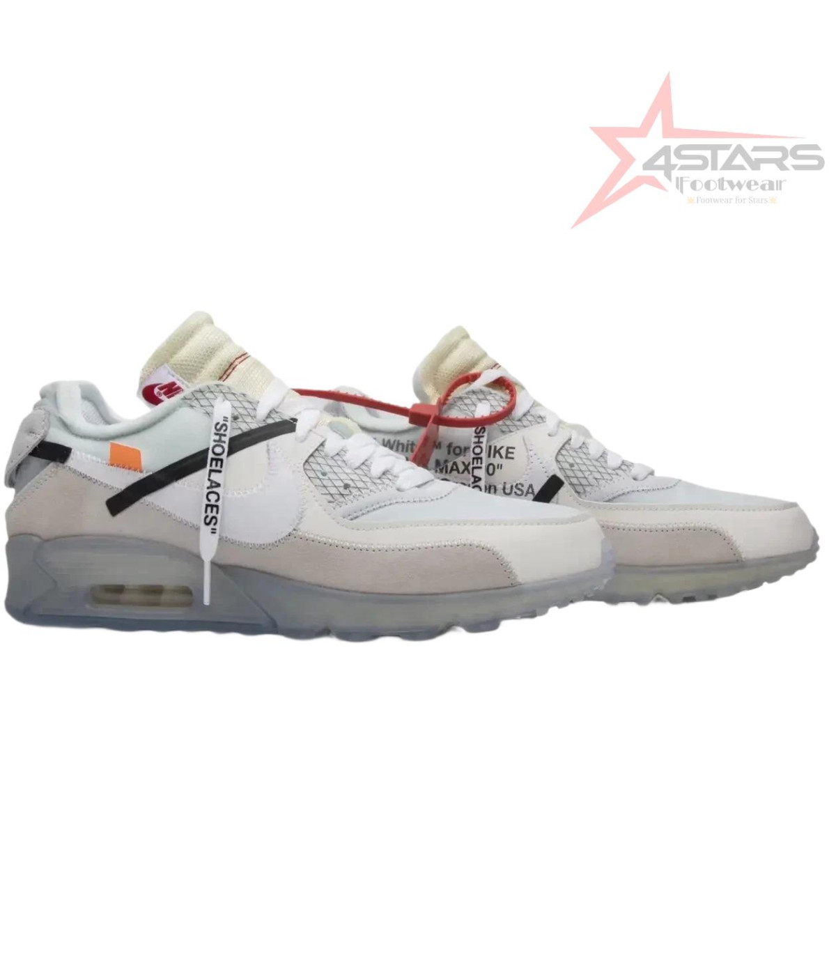Nike Air Max 90 x OFF WHITE The Ten Sail Grey Ice
