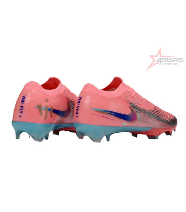 Nike Air Zoom Mercurial Vapor 16 Elite FG Vini Jnr – Pink/Blue/Grey