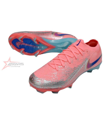 Nike Air Zoom Mercurial Vapor 16 Elite FG Vini Jnr – Pink/Blue/Grey