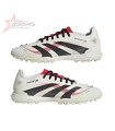 Adidas Predator PRO TF Turf Soccer Cleats Shoes - White/Black