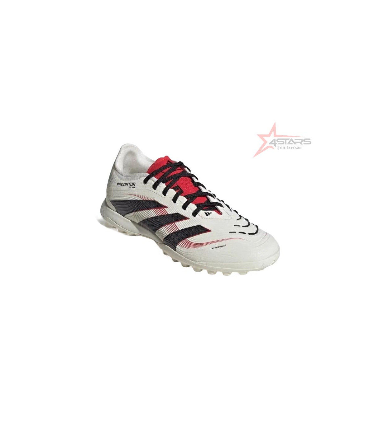 Adidas Predator PRO TF Turf Soccer Cleats Shoes - White/Black
