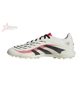 Adidas Predator PRO TF Turf Soccer Cleats Shoes - White/Black