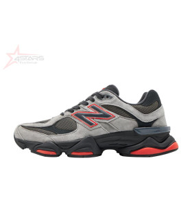 New Balance 9060 - Grey/Black/Red