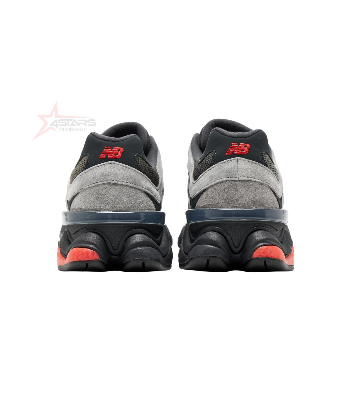 New Balance 9060 - Grey/Black/Red