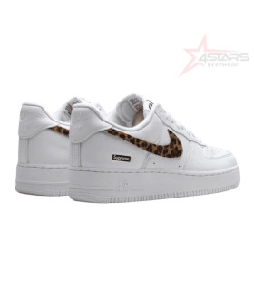 Nike Air Force 1 Low x Supreme x Goodenough 'White Leopard'