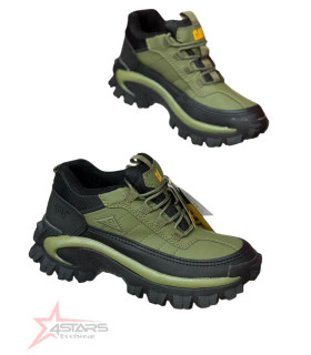 Caterpillar Intruder Boots Low Cut - Green