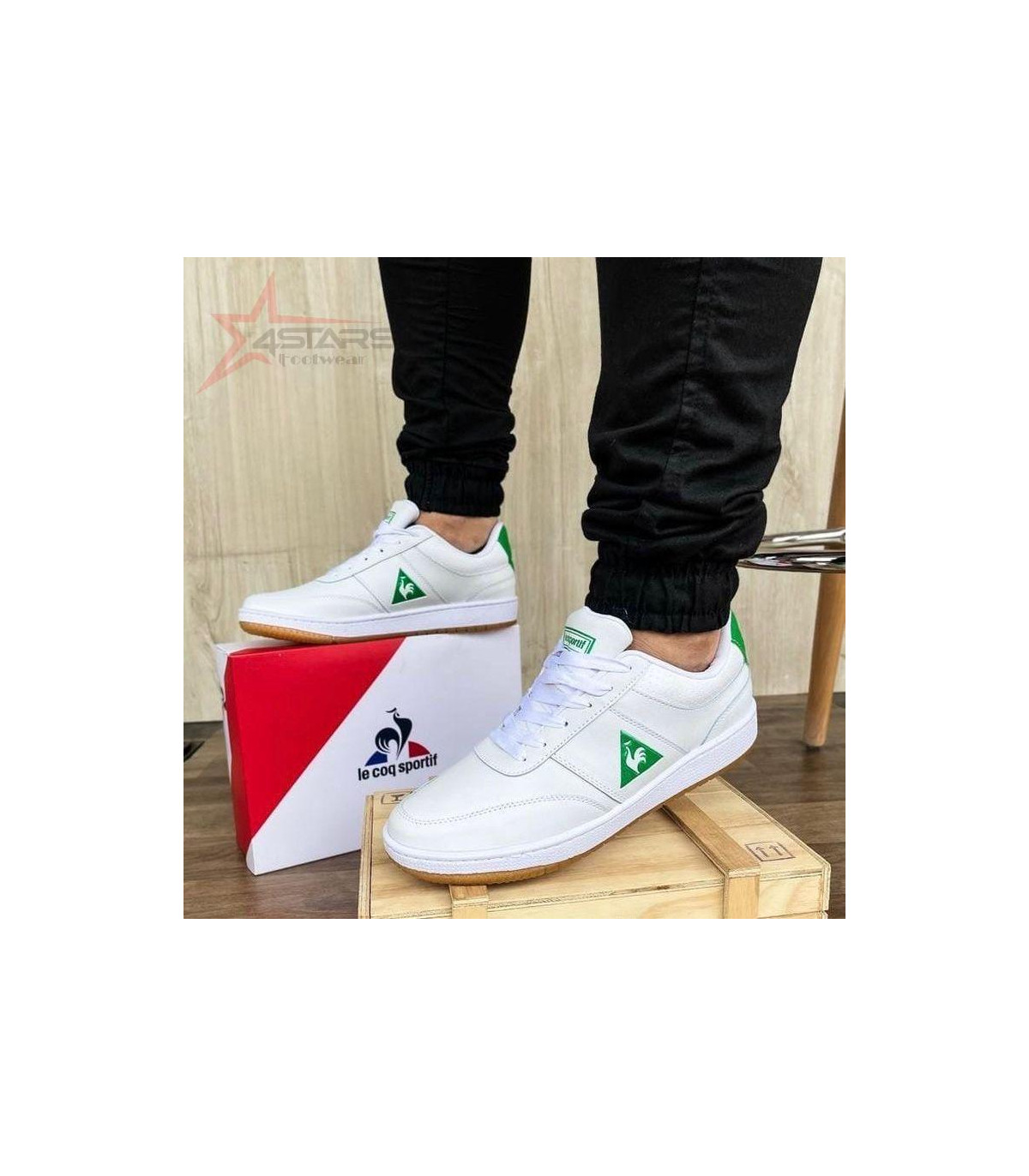 Le Coq Sportif Gum Sole Derby 1 Classics