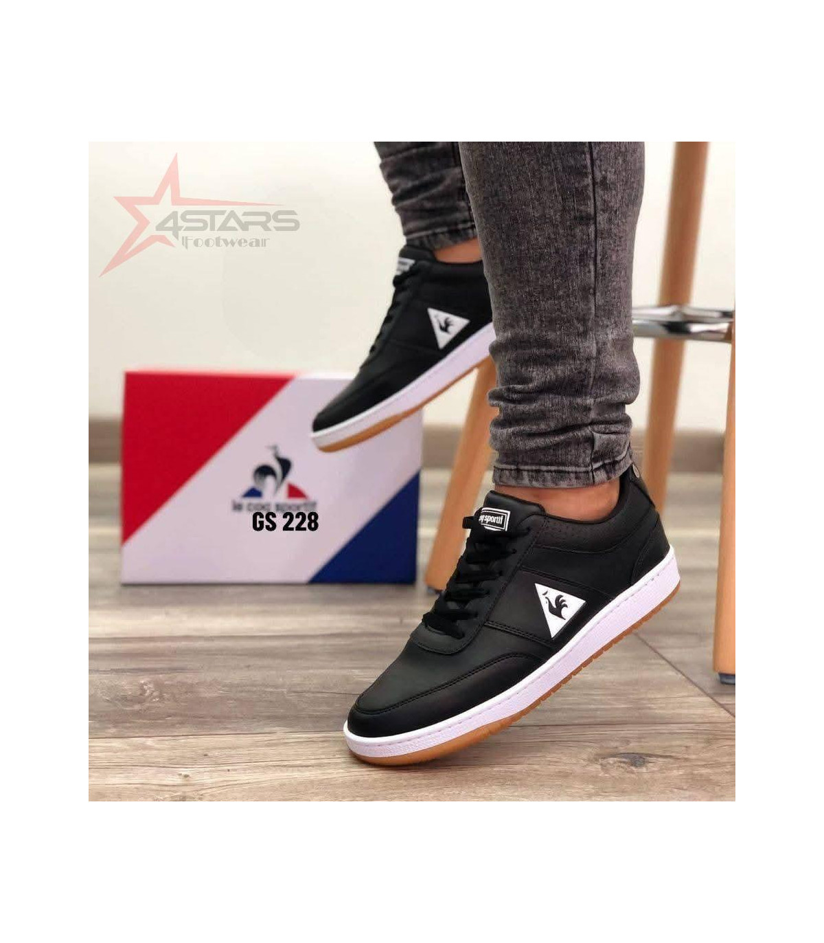 Le Coq Sportif Gum Sole Derby 1 Classics