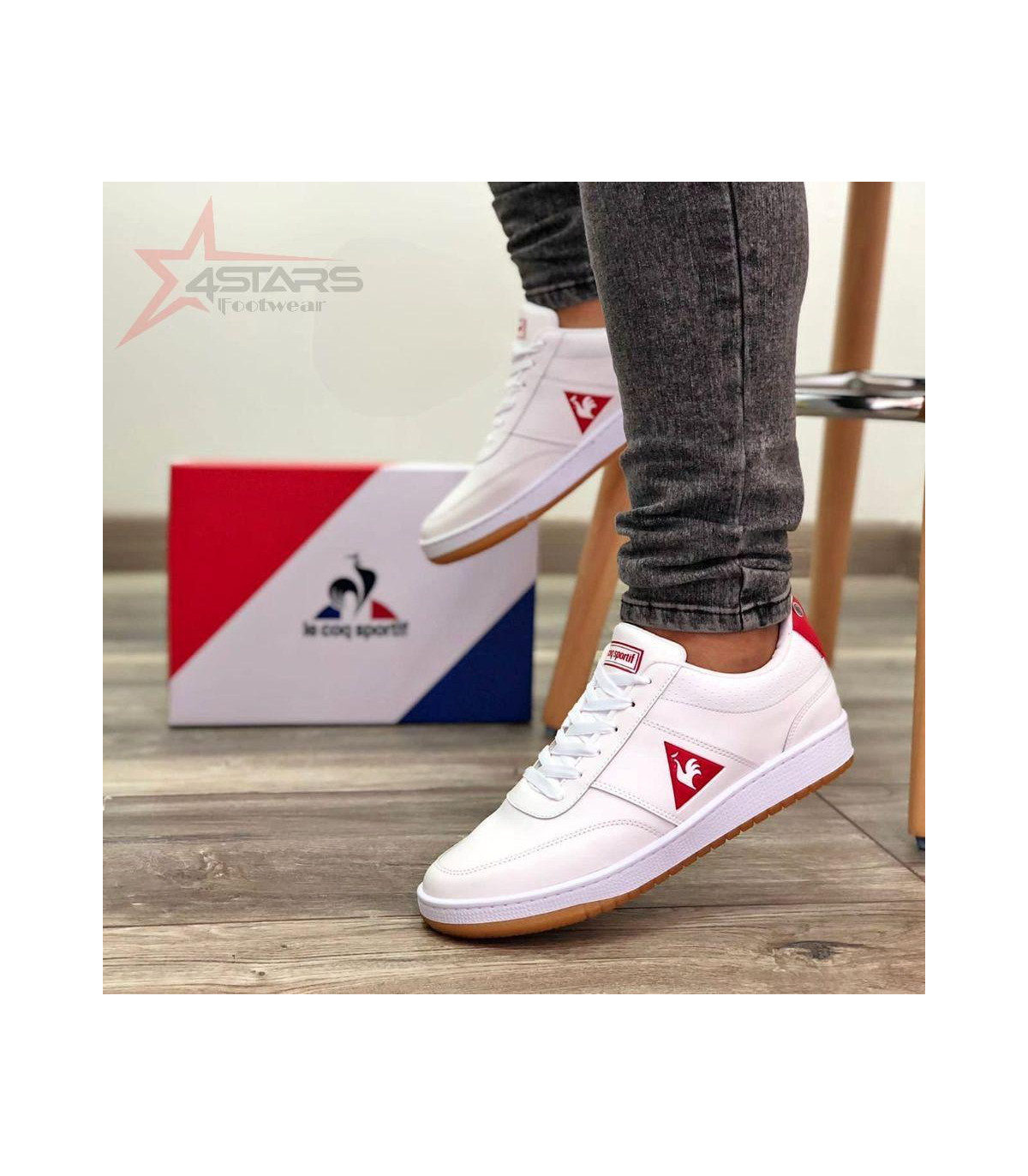 Le Coq Sportif Gum Sole Derby 1 Classics