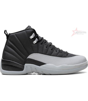 Jordan 12 Retro Barons Black/Wolf Grey
