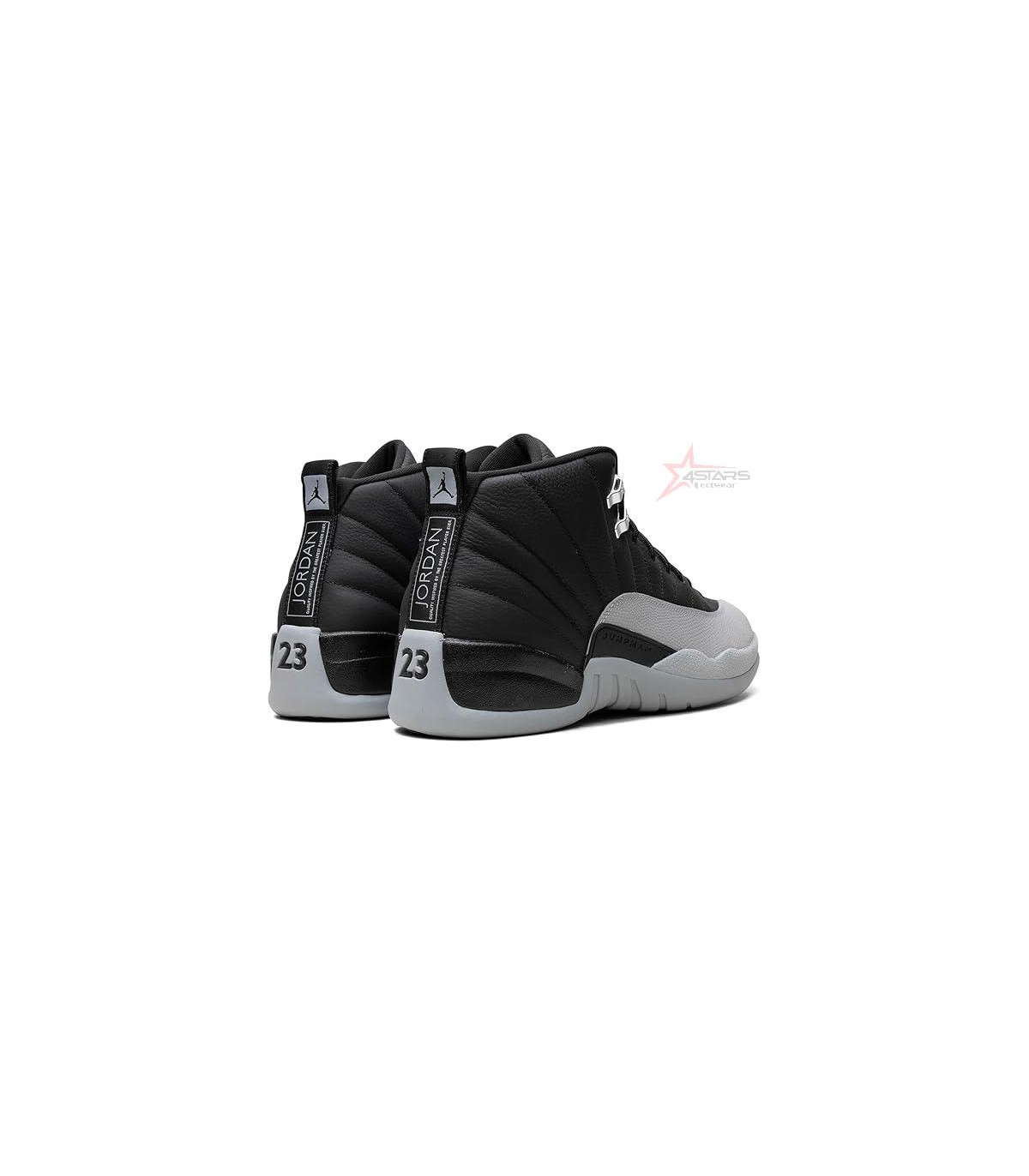 Jordan 12 Retro Barons Black/Wolf Grey