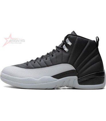 Jordan 12 Retro Barons Black/Wolf Grey
