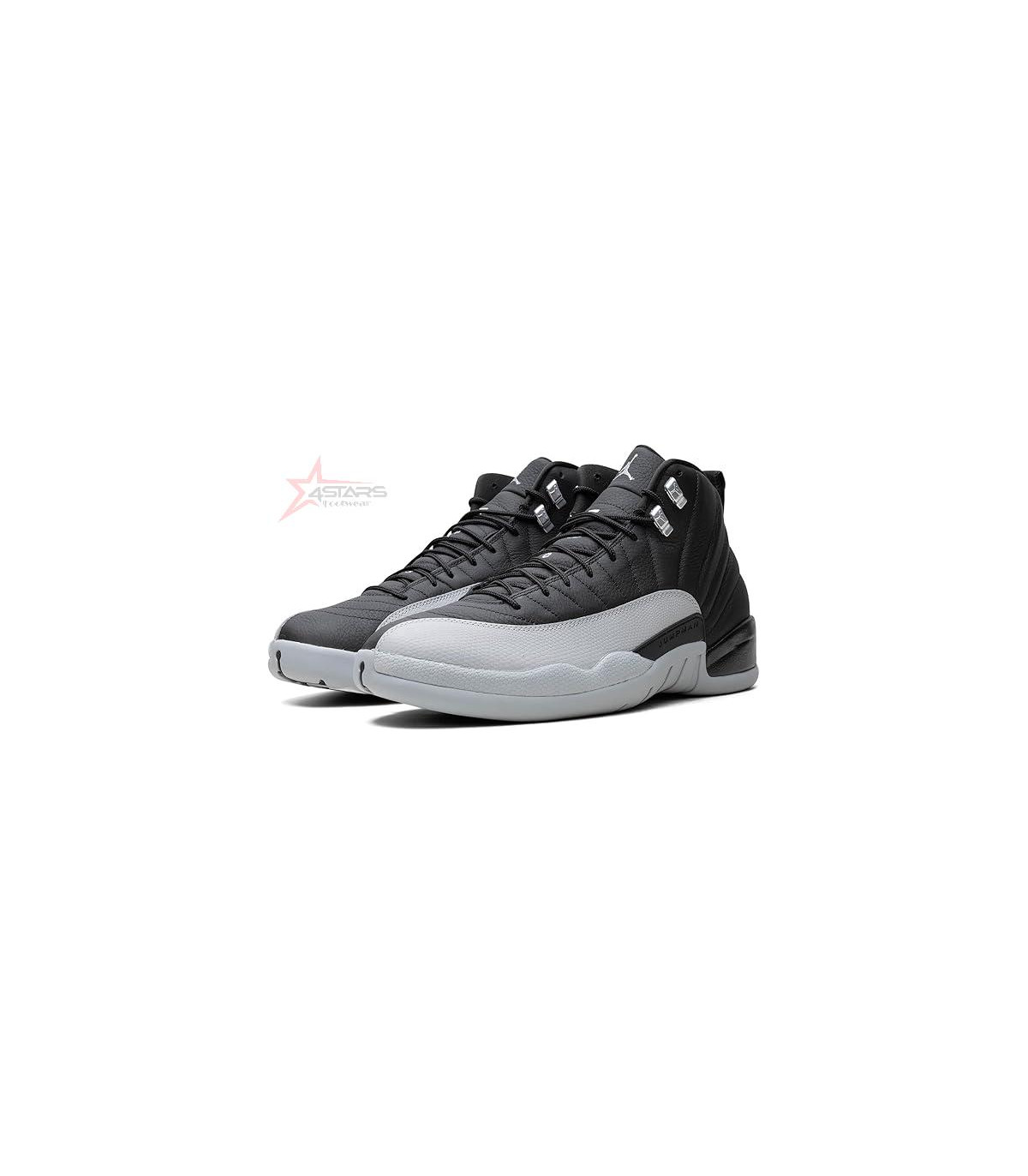 Jordan 12 Retro Barons Black/Wolf Grey