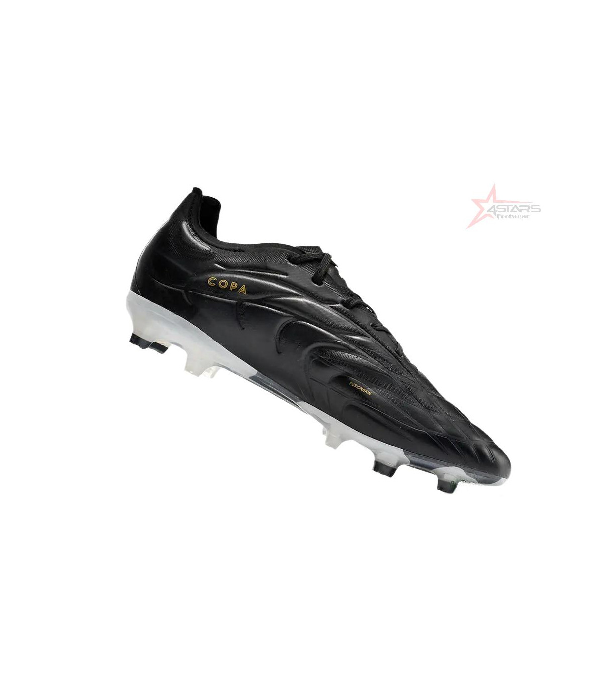 Adidas Copa Pure.1 FG Firm Ground Soccer Cleats - Black/White