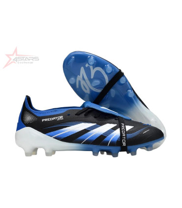 Adidas Predator Elite Fold-over Tongue FG Jude Bellingham - Black/White/Blue