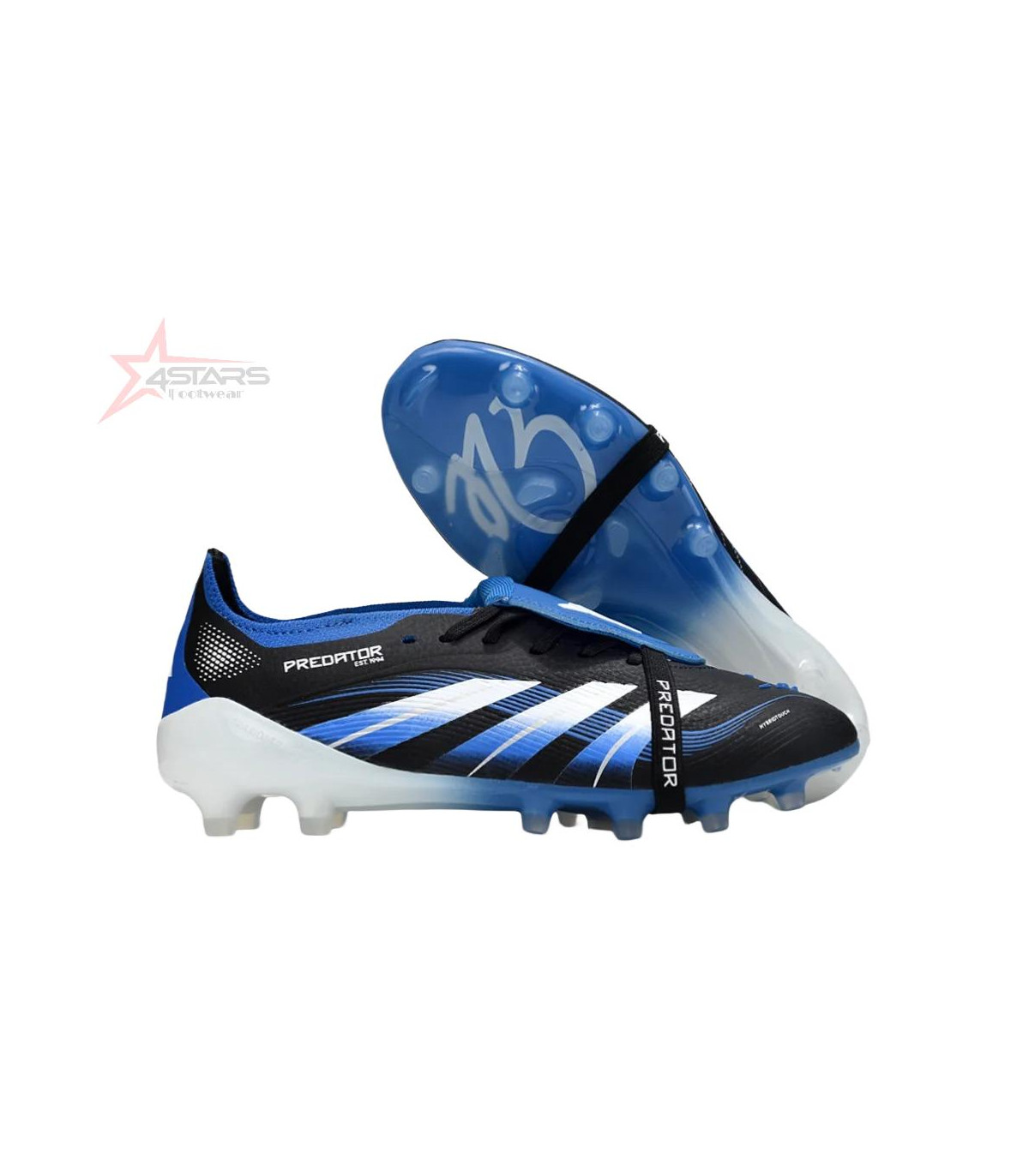 Adidas Predator Elite Fold-over Tongue FG Jude Bellingham - Black/White/Blue