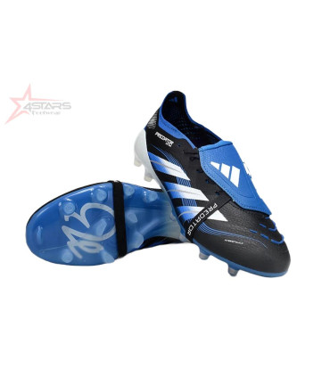 Adidas Predator Elite Fold-over Tongue FG Jude Bellingham - Black/White/Blue