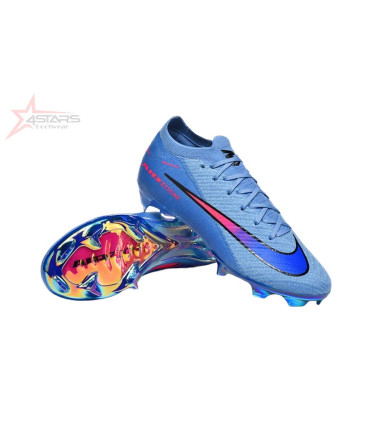 Nike Air Zoom Mercurial Vapor 16 Elite FG Firm Ground Soccer Cleats - Blue/Electric Blue/Radiant Pink