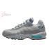Nike Air Max 95 Retro Logo Grey Aqua Blue