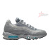 Nike Air Max 95 Retro Logo Grey Aqua Blue