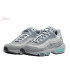 Nike Air Max 95 Retro Logo Grey Aqua Blue
