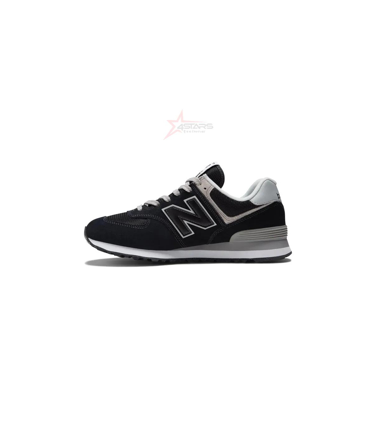 New Balance 574 Core Black White