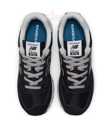 New Balance 574 Core Black White