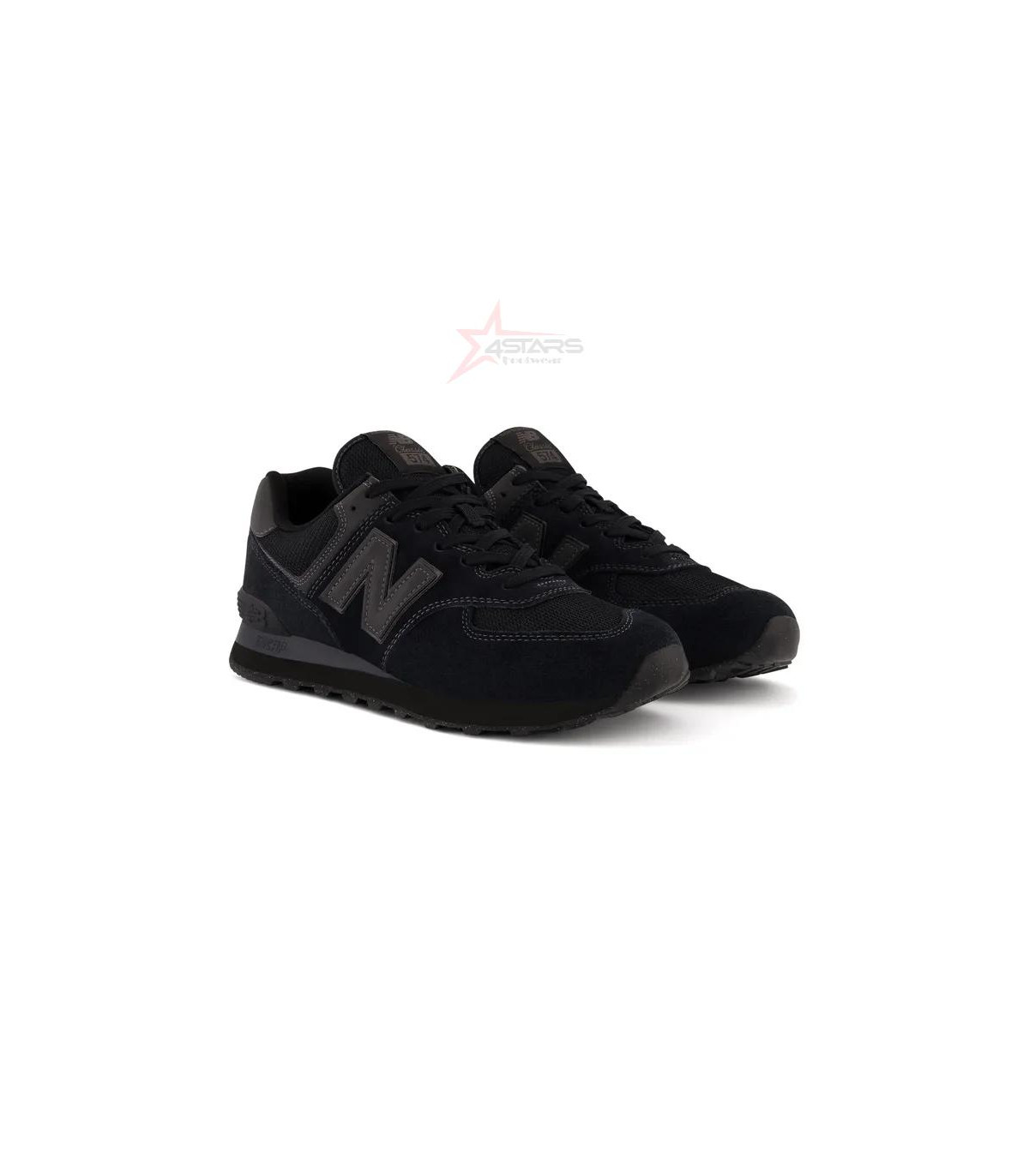 New Balance 574 Triple Black