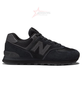New Balance 574 Triple Black