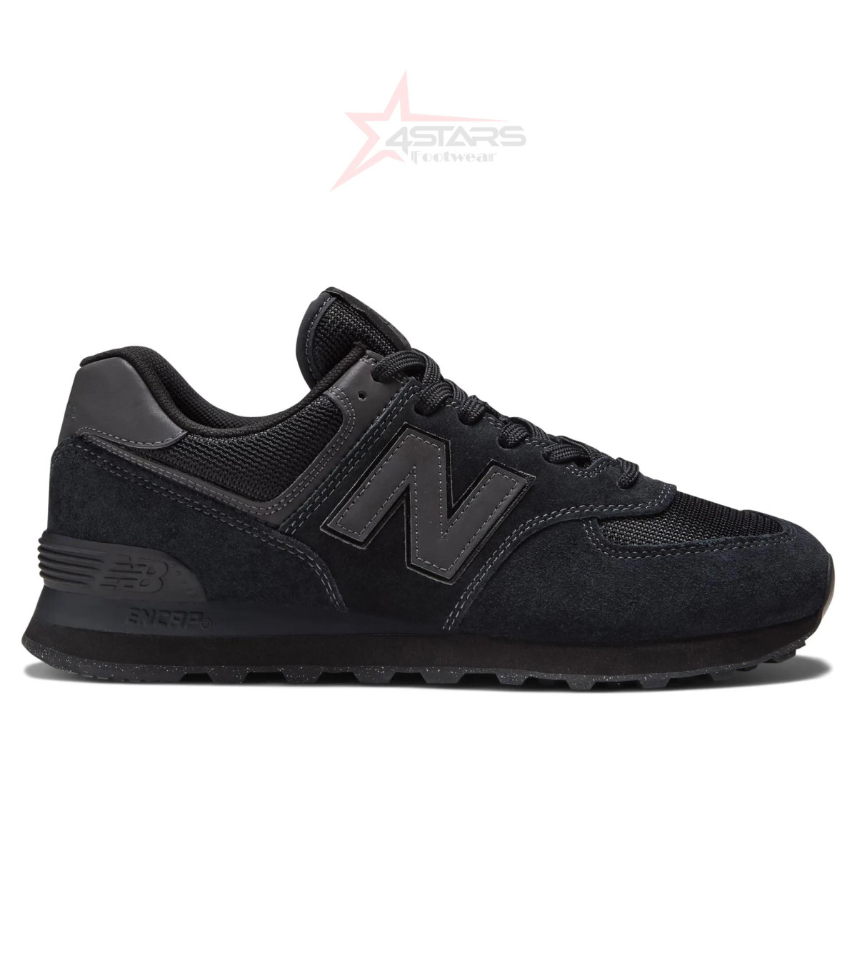 New Balance 574 Triple Black