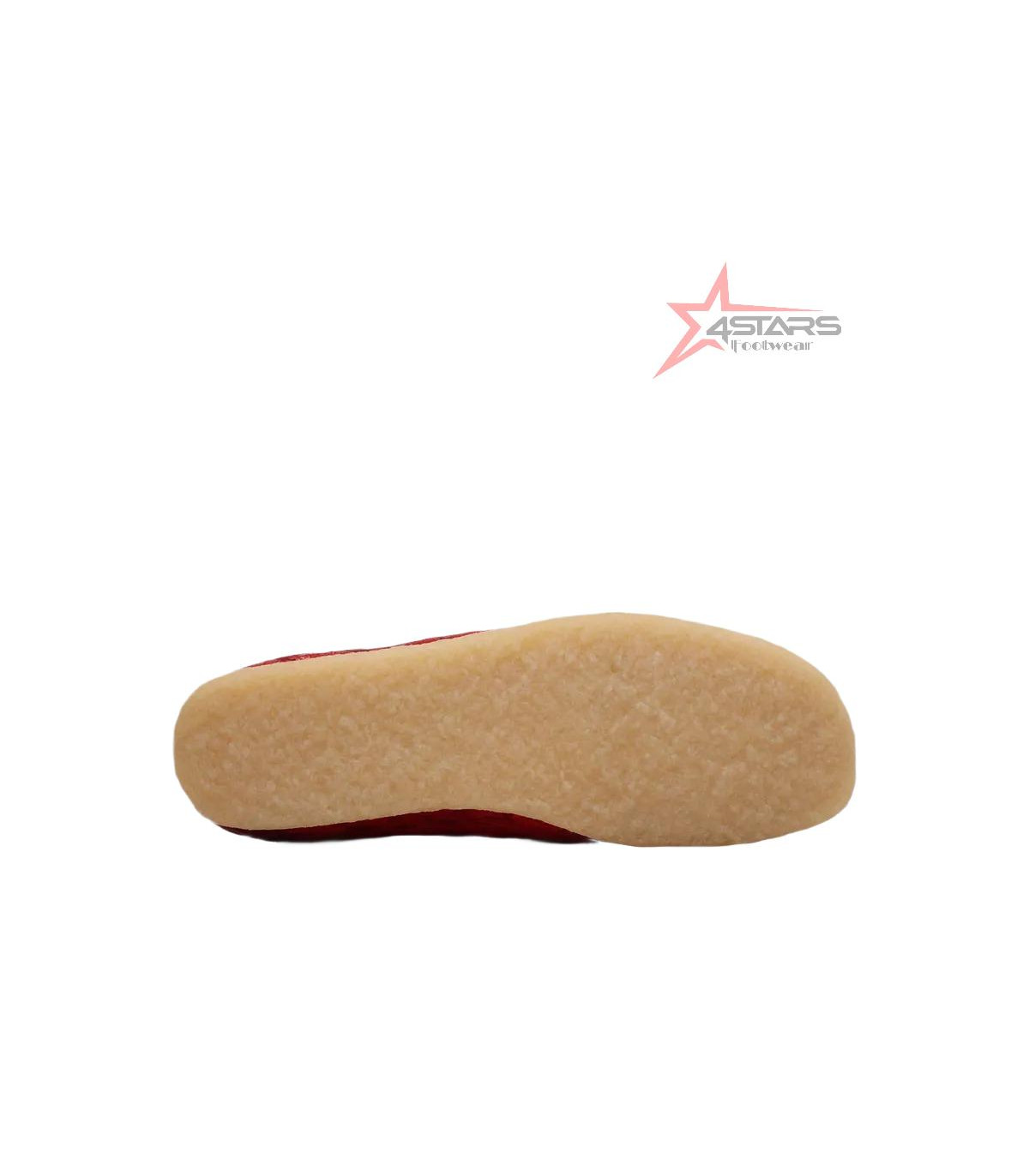 Clarks X Popcaan Originals Wallabee Boot Red Camouflage