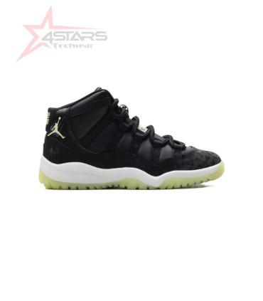Jordan 11 Retro Inner Beast Black Barely Volt