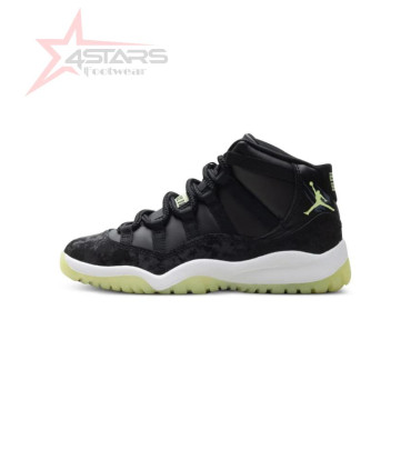 Jordan 11 Retro Inner Beast Black Barely Volt