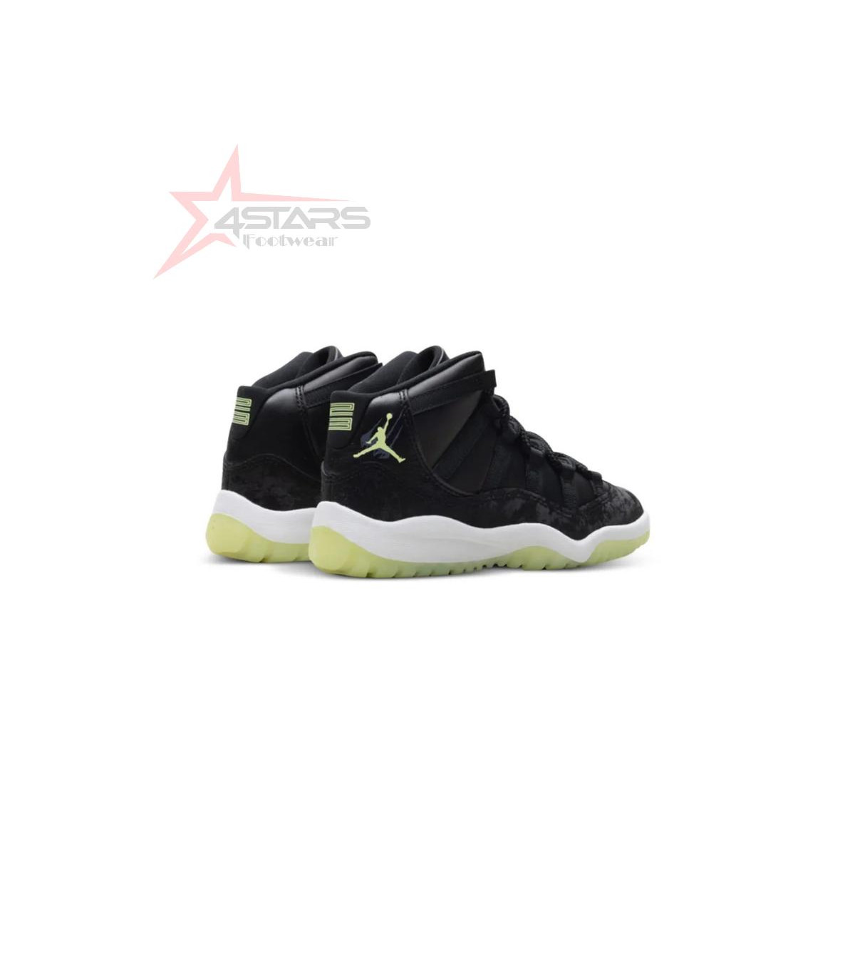Jordan 11 Retro Inner Beast Black Barely Volt