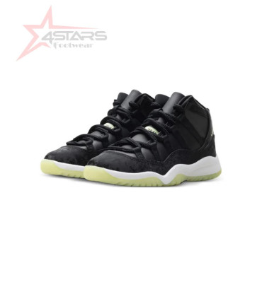 Jordan 11 Retro Inner Beast Black Barely Volt
