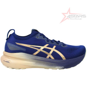 Asics Gel Kayano 31 Platinum 'Blue Expanse Champagne' Running Shoes.