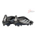 Adidas Predator 26 Elite Fold-Over Tongue FG Firm Ground Soccer Cleats - Black/Steel Grey/White