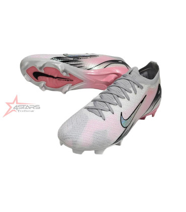 Nike Air Zoom Mercurial Vapor 16 Elite FG Firm Ground Soccer Cleats - Pink/Silver/Black