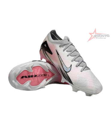 Nike Air Zoom Mercurial Vapor 16 Elite FG Firm Ground Soccer Cleats - Pink/Silver/Black