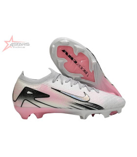 Nike Air Zoom Mercurial Vapor 16 Elite FG Firm Ground Soccer Cleats - Pink/Silver/Black