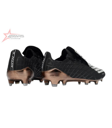 Adidas F50 Spider Elite FG 2025 Firm Ground Soccer Cleats - Black/Copper Highlight/White Accents