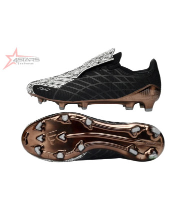 Adidas F50 Spider Elite FG 2025 Firm Ground Soccer Cleats - Black/Copper Highlight/White Accents